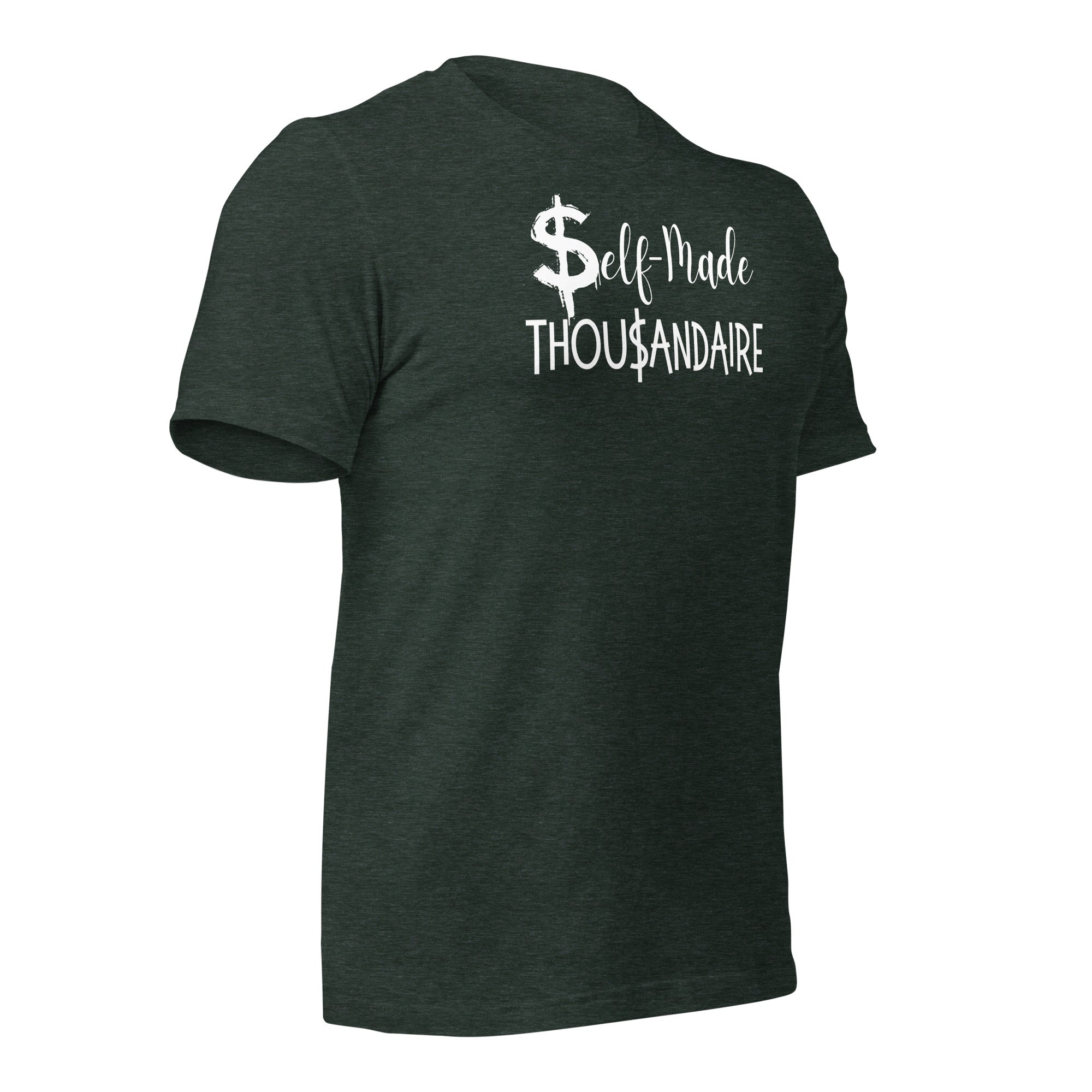 Self-Made Thousandaire Startup T-Shirt