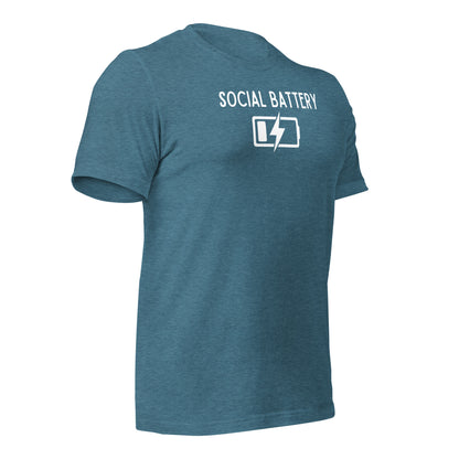 Social Battery Introvert's T-Shirt