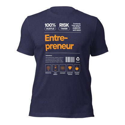 Entrepreneur Label T-shirt for Hustlers