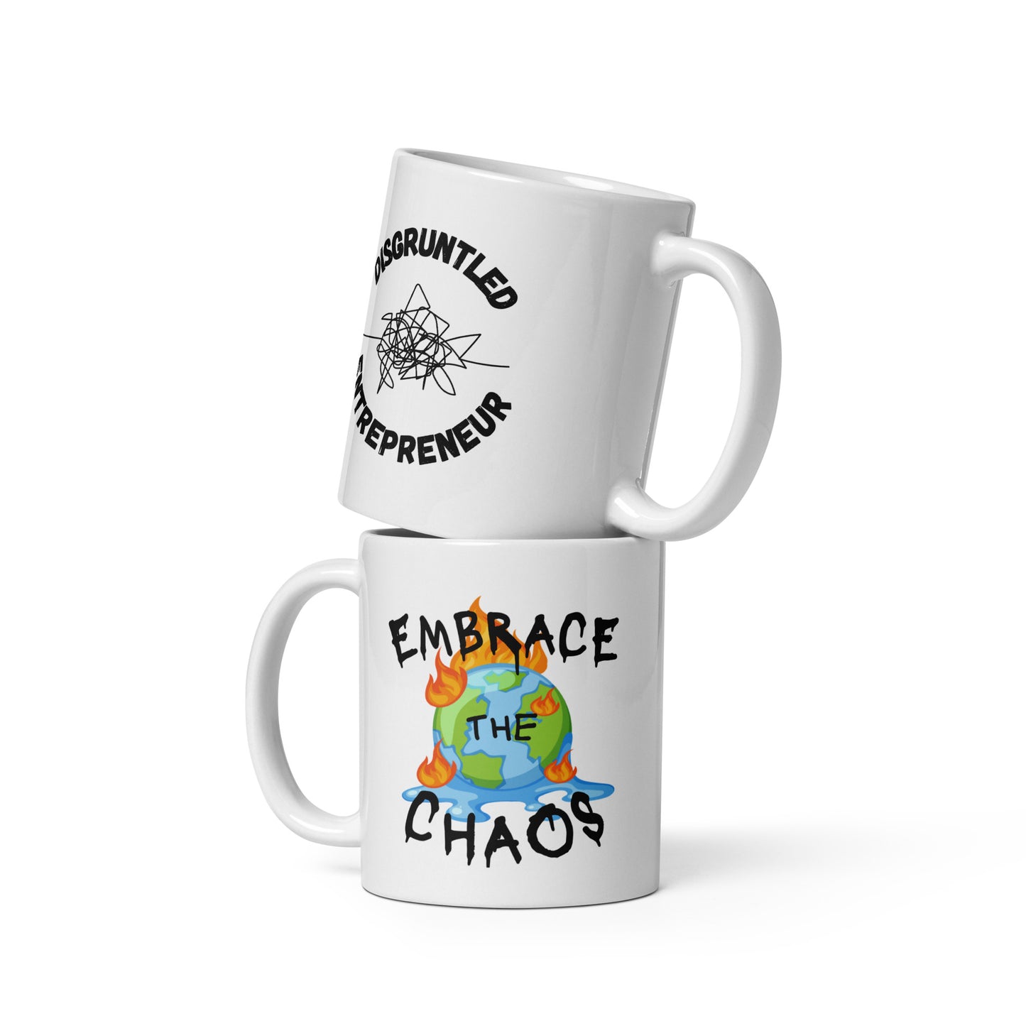 Embrace the Chaos Coffee Mug for Entrepreneurs