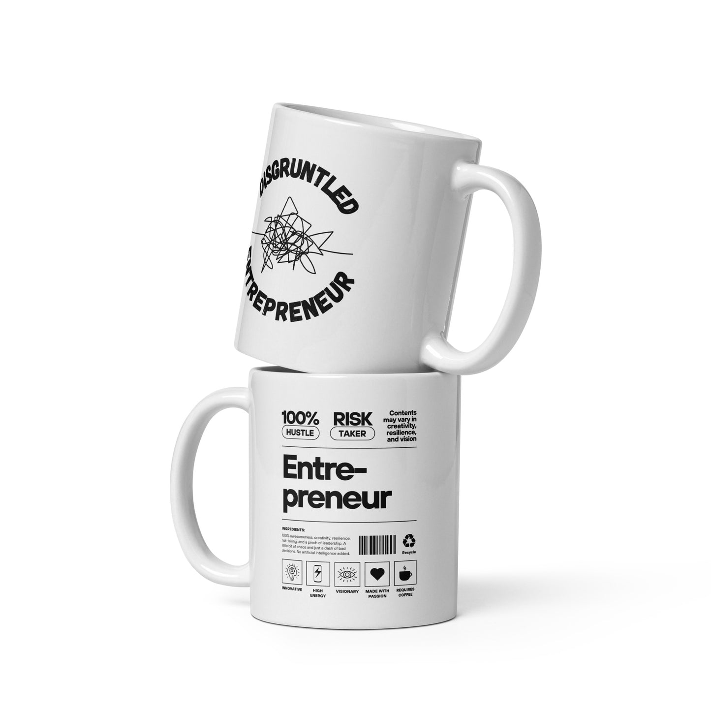 Entrepreneur Label Coffee Mug