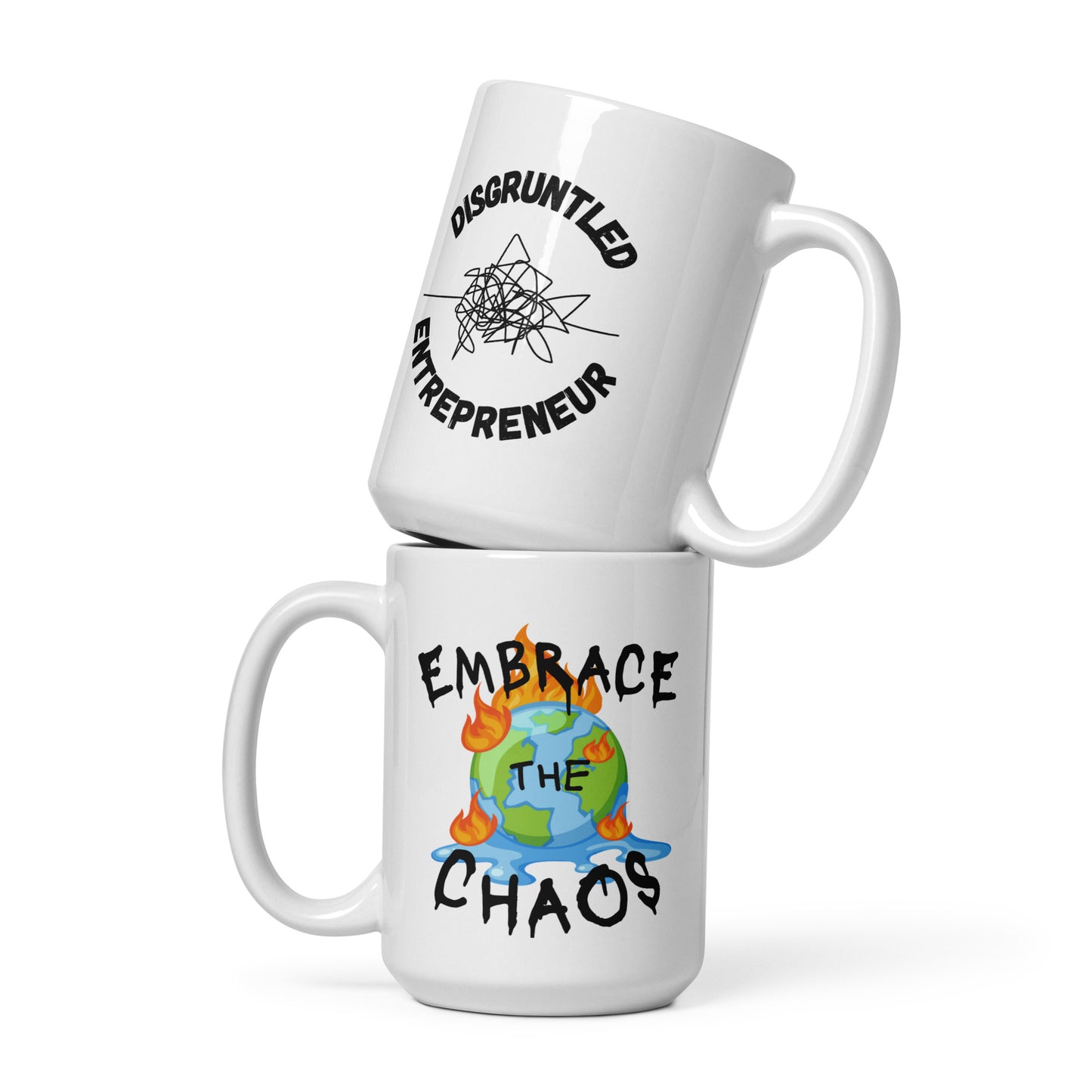 Embrace the Chaos Coffee Mug for Entrepreneurs