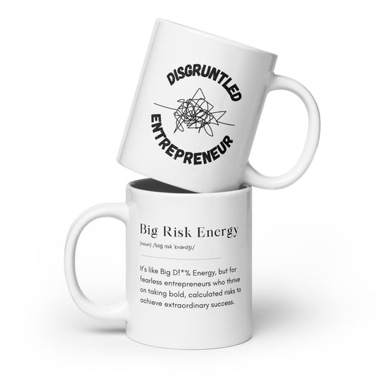 Definition of Big Risk Energy Coffee Mug